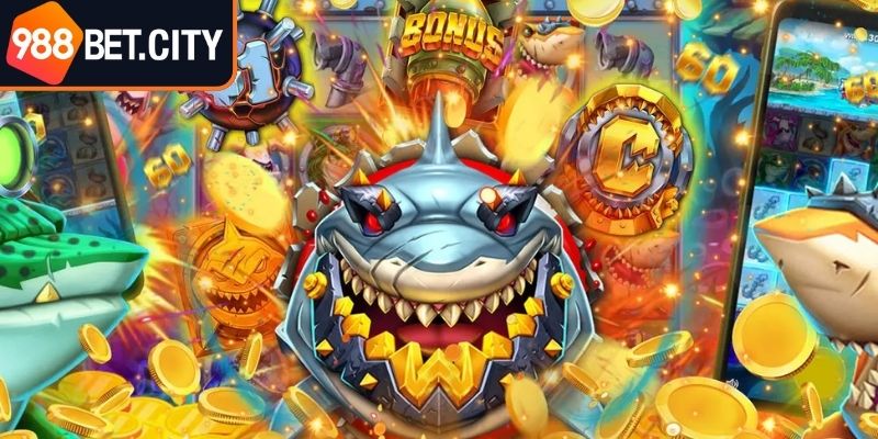 Khám phá đại dương cùng game bắn cá sấu 988BET
