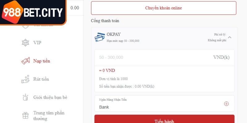 Giao dịch bằng ví điện tử
