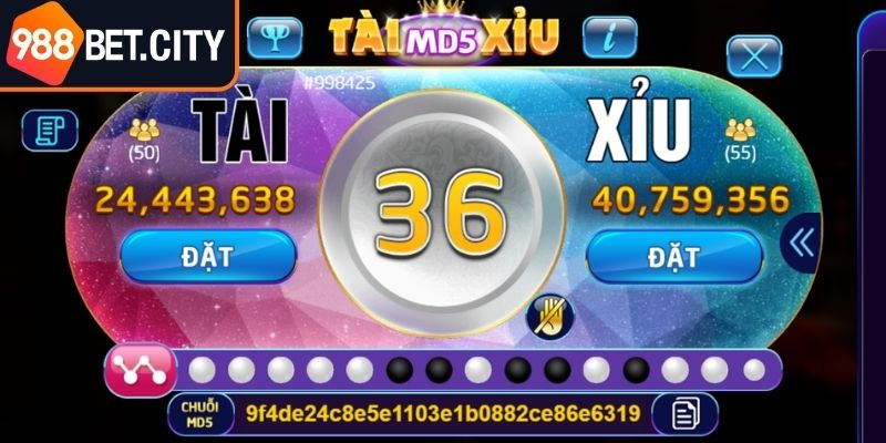 Tài Xỉu MD5 988BET – Trò Chơi Hấp Dẫn Và Cơ Hội Thắng Lớn 1 Hướng dẫn cách chơi Tài Xỉu MD5 cho người mới và cao thủ